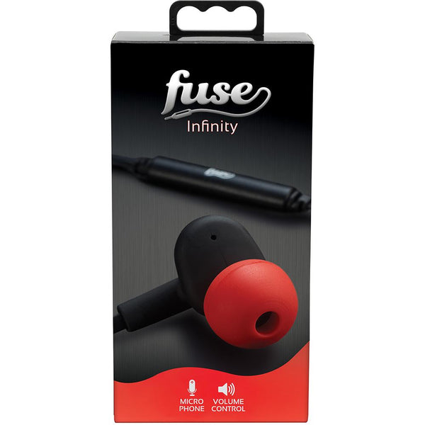 Fuse In Ear Headphones Infinity Black Fuse Audio